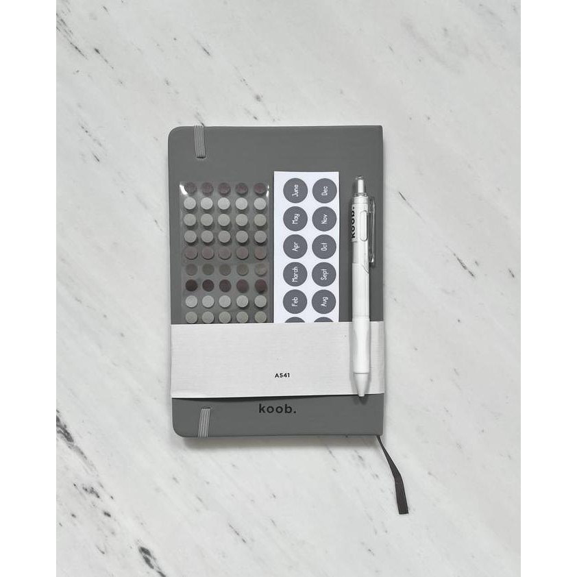 

A541 Koob. undatted one year planner / notebook annual planner jurnal