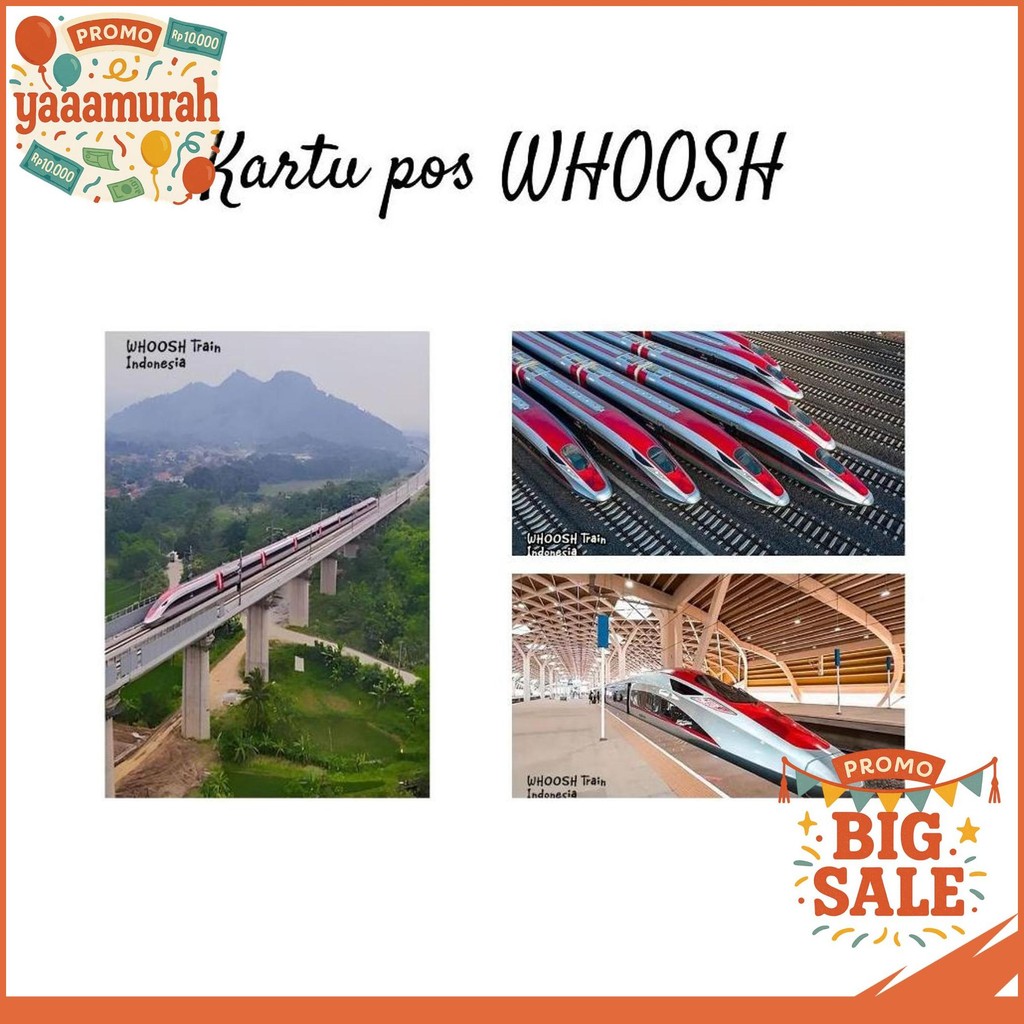 

MC- KARTU POS KARTUPOS KERETA / ALL TRAIN POSTCARD