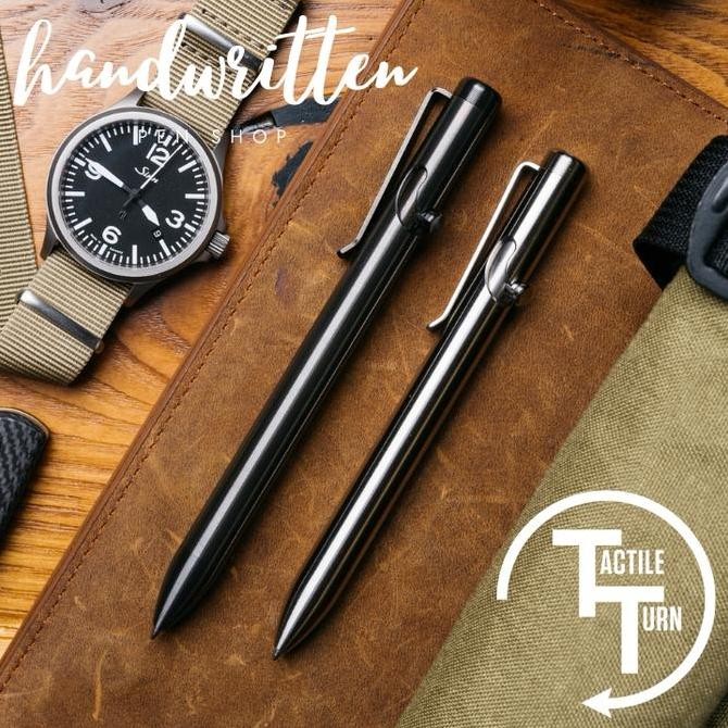 

TACTILE TURN Bolt Action Tactical Ballpoint Pen Kualitas Original