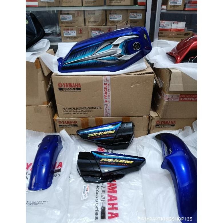 Body Set/Tangki Set RXKING Biru 2007 Original YGP