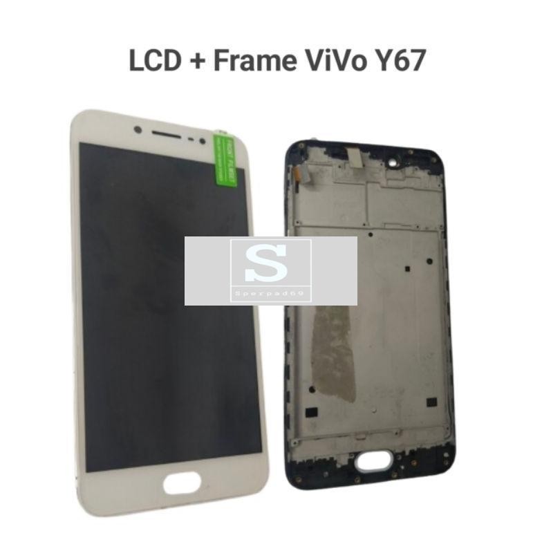 LCD Vivo Y67 LCD Plus Frame Fullset