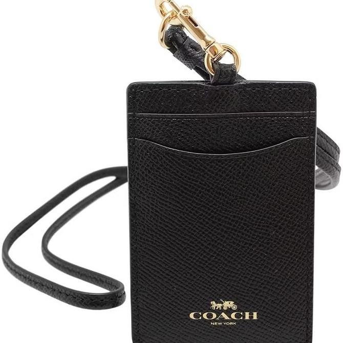 

Lanyard In signature Canvas Full Black Kualitas Original