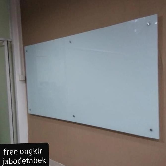 

glassboard 100 x 200 cm-nonmagnet Kualitas Original