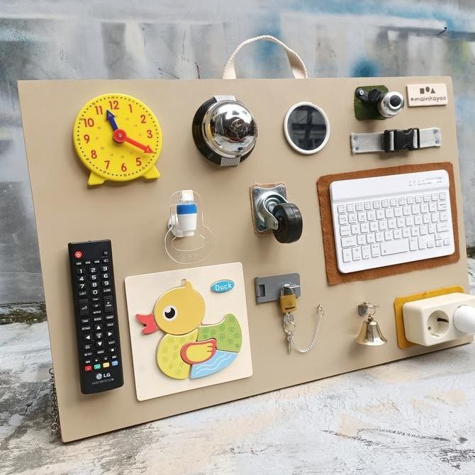 

Papan Main - Custom Double Busy Board 40x60 Kualitas Original