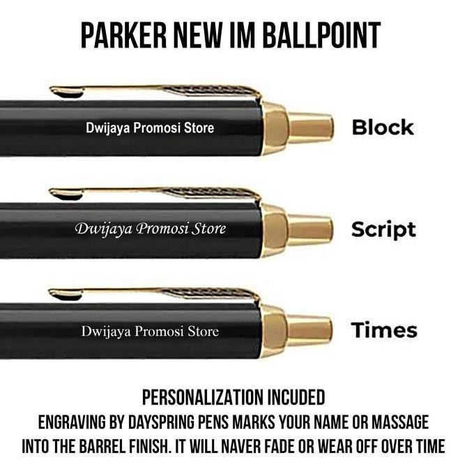 

Parker IM New Blue Chrome Trim Ballpoint Original Kualitas Original