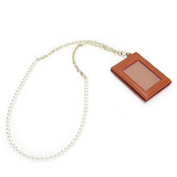 

WCH-14BR BROWN OF ALPHA CARD HOLDER WITH LANYARD Kualitas Original