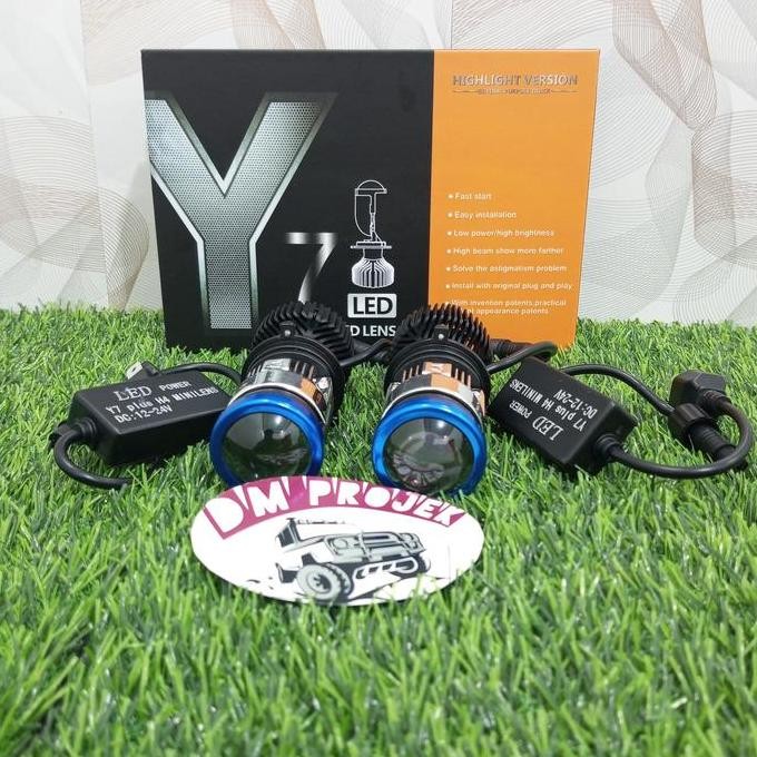 . LAMPU KEPALA Y7 PLUS LAMPU UTAMA 60 WAT SOKET H 4