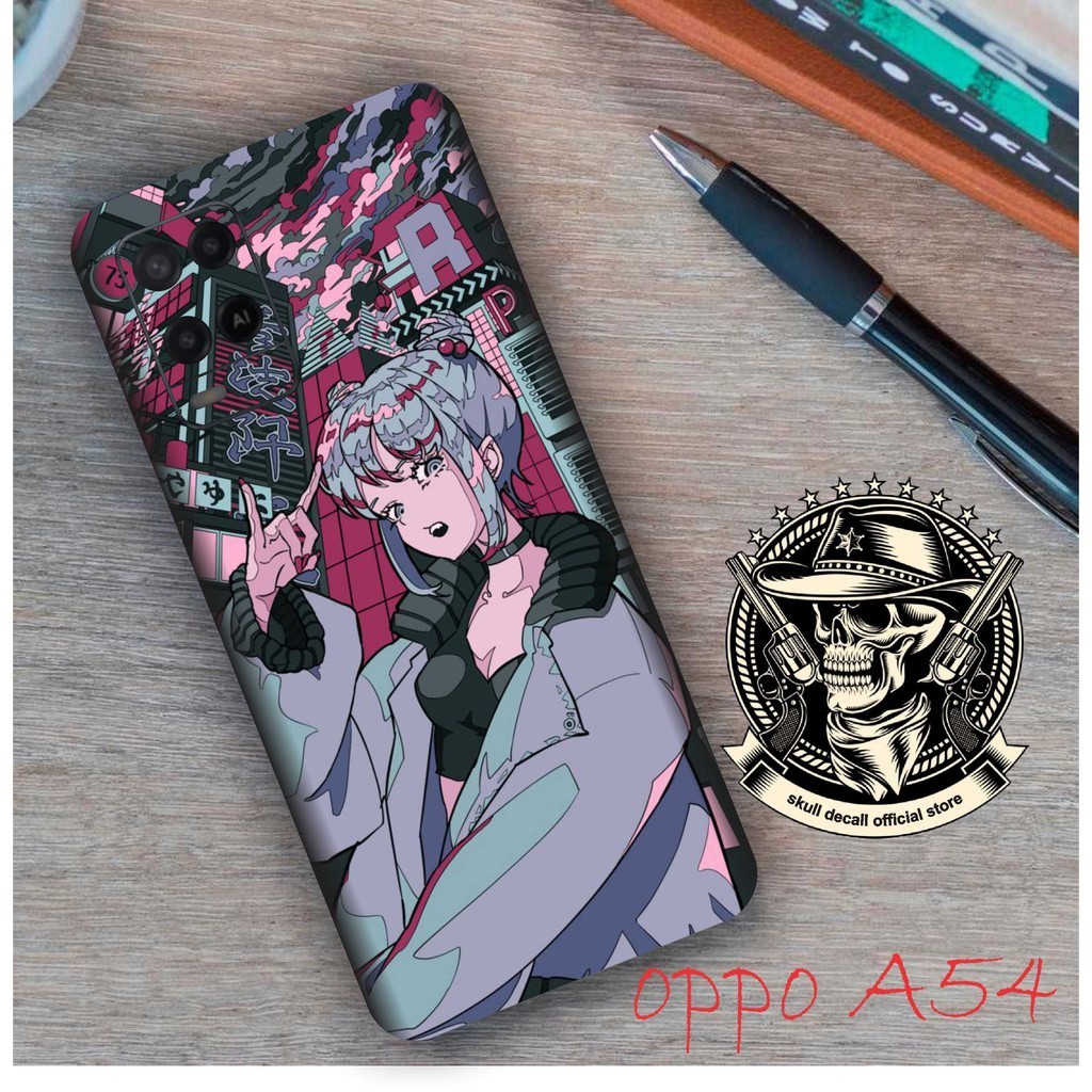

Terlaris Presisi Oppo A54 Casing/Stiker Panel Vynil Bisa Custom Dan COD