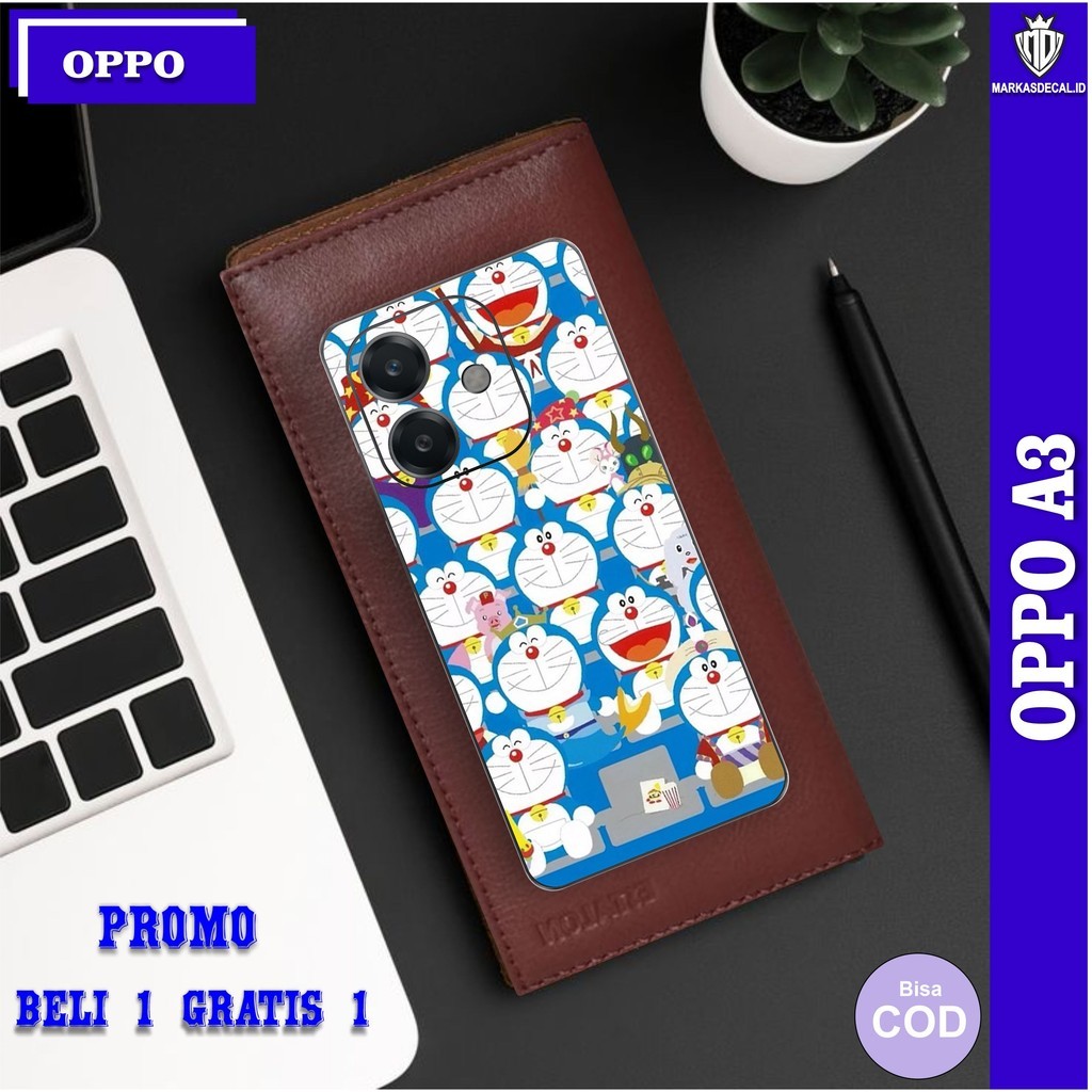 

Terlaris Presisi Oppo A3 Casing/Stiker Panel Vynil Bisa Custom Dan COD