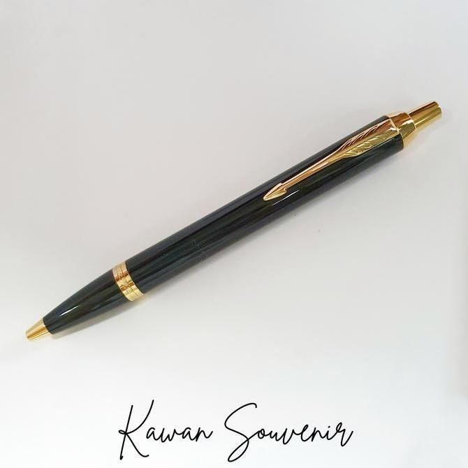 

Pulpen Parker Original IM New Black Gold Trim ( Klip Emas) BP Kualitas Original