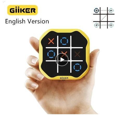 Giiker Super TIC TAC TOE BOLT Chess Puzzle Toys Mainan Asah Otak Kualitas Original
