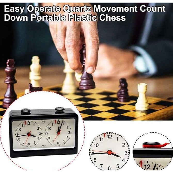 Analog Chess timer Jam Catur digital chess timer catur time Kualitas Original