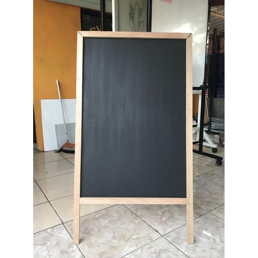 

Papan menu cafe 60x90 double face Kualitas Original