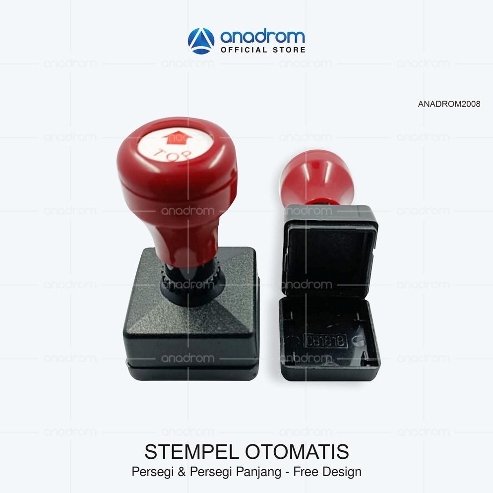 

NEW!!! Stempel Flash Persegi/Petak | Free Design Custom | 12 Varian Warna | Anadrom 2008