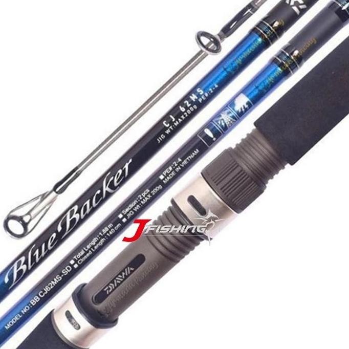 

Terlaris Joran Daiwa Blue Backer Cj | Jigging | Dasaran | Spinning & Overhead | Garansi Resmi