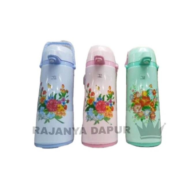 TERMURAH - Termos pencet 2.5 liter AP elephant- Termos pencet air panas 2,5 liter