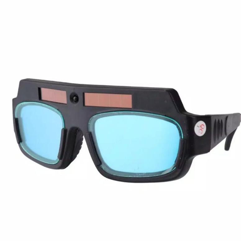 NEW kacamata las listrik otomatis gelap