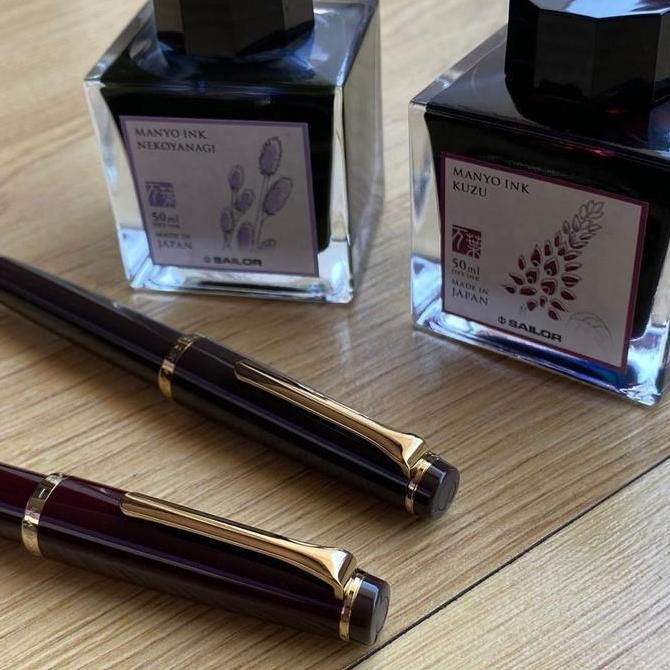

SAILOR Lecoule Color Series Cartridge & Converter Fountain Pen Kualitas Original