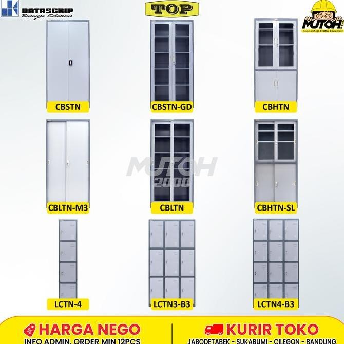 

LEMARI BESI ARSIP TOP | LEMARI ARSIP TOP DATASCRIP SERIES Kualitas Original