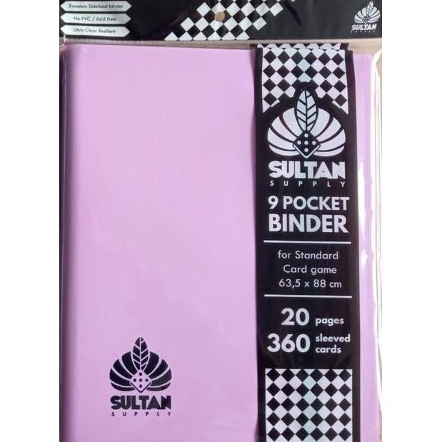 

Sultan 9 Pocket Binder Tempat Kartu Card Game Kualitas Original
