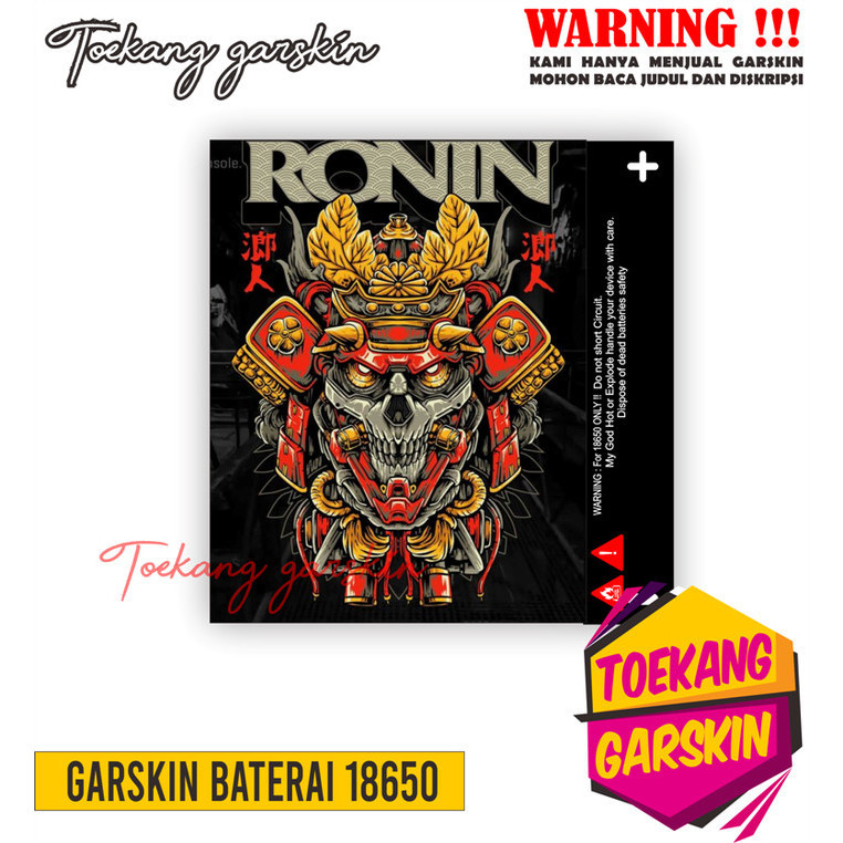 

Terlaris Presisi 18650 Wrap Battery 01 06 Casing/Stiker Panel Vynil Bisa Custom Dan COD