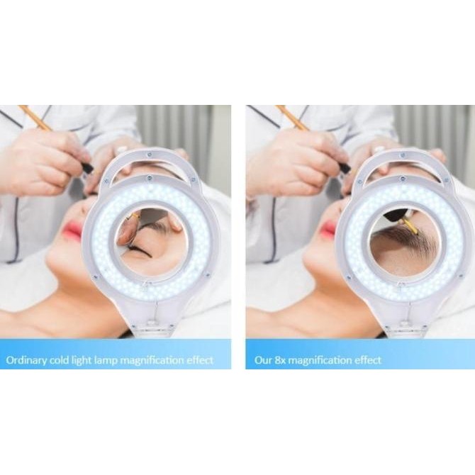 

DnA - Magnifying LED lamp 12x kaca pembesar lampu facial salon Lampu Kualitas Original