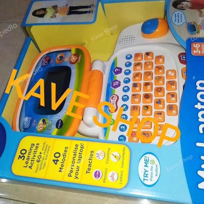 VTech My Laptop Orange Mainan Edukasi Anak - NEW - ORI - RECOMMENDED Kualitas Original