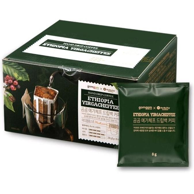 

Hand Drip Coffee Ethiopia Yirgacheffee Gomgom Kopi Korea
