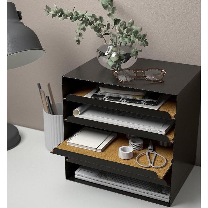 

Rak Tempat File Surat Kertas Laci Susun Atas Meja Kualitas Original