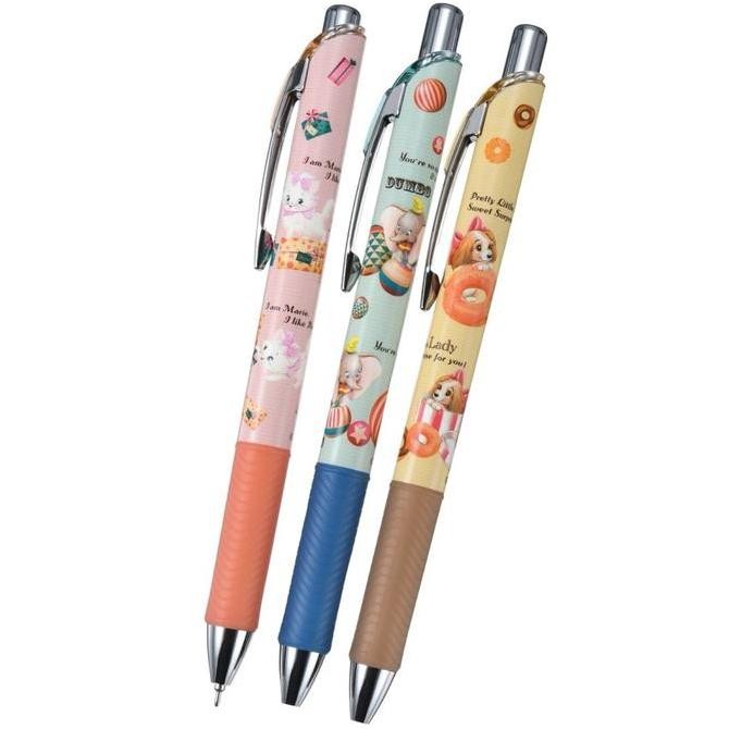 

Pentel EnerGel Disney Marie Dumbo Lady 0.5 Gel Ink Pen Limited Edition Kualitas Original