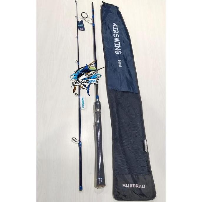 

Terlaris Joran Galatama Shimano Airswing S60M 180Cm 8-16Lbs Best Seller