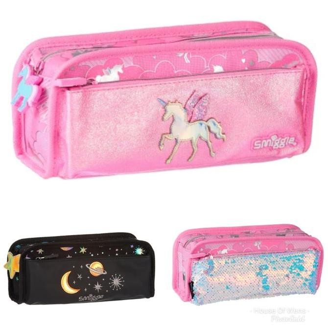 

SMIGGLE LUNAR THREEFOLD PENCIL CASE - TEMPAT PENSIL SMIGGLE Kualitas Original