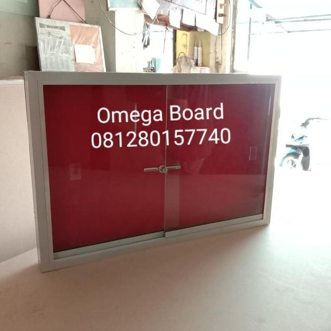 

Mading kaca softboard 60 x 90 cm Kualitas Original