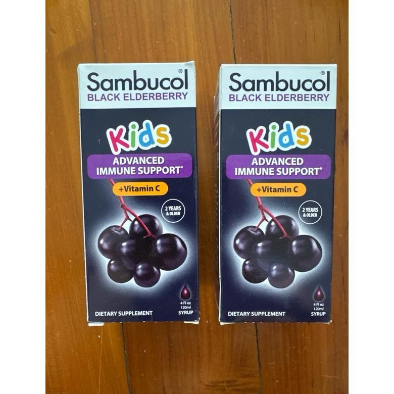 

Sambucol Black Elderberry Syrup For Kids Berry Flavor 120 230 Ml