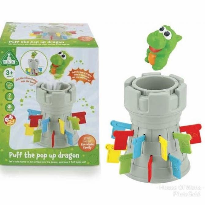 ELC PUFF THE POP UP DRAGON ORIGINAL Kualitas Original