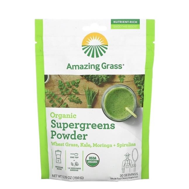 

Amazing Grass Organic Supergreens Powder 150 G
