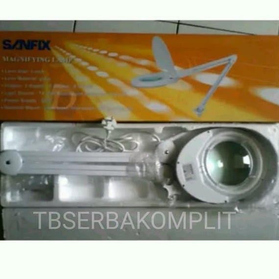 

Sanfix SM 50-8 LED Magnifying Lamp 5in 8 Diopter Lampu Kaca Pembesar Kualitas Original