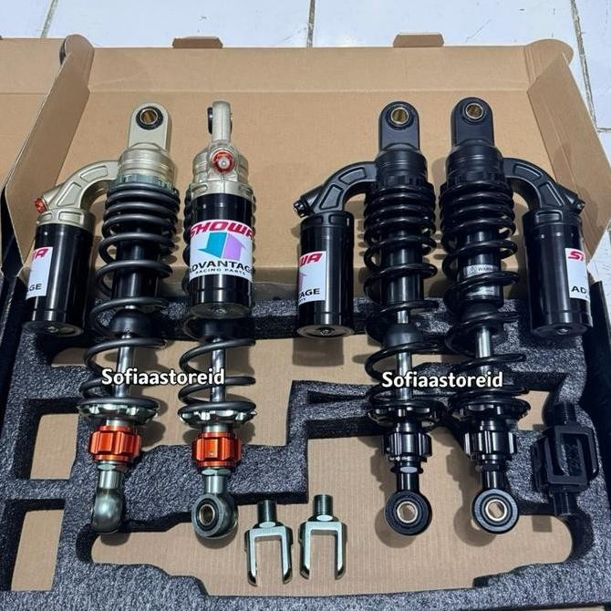 Shockbreaker Shock Showa EVO model KTC 280mm 320mm 340mm Rx king/ Fizr/ Nmax/ Pcx/ Aerox/ Supra/ Kha