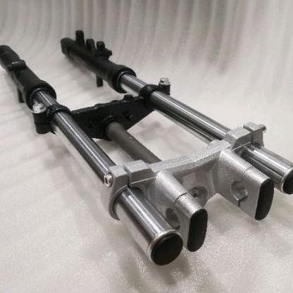 KOMPLIT SHOCK DEPAN ASSY VIXION NEW NVA NVL BYSON VIXION OLD VISION - AS SHOCK SHOK TABUNG ASSY VIXI