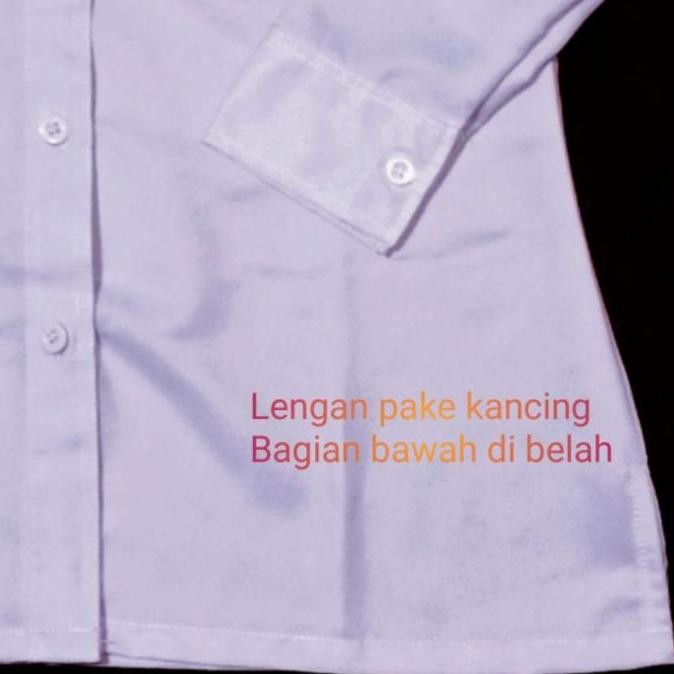 Promo / Terlaris Jumbo Baju Dinas Putih Pns Wanita Seragam Putih Pemda Wanita Kemeja Putih Pns Wanit