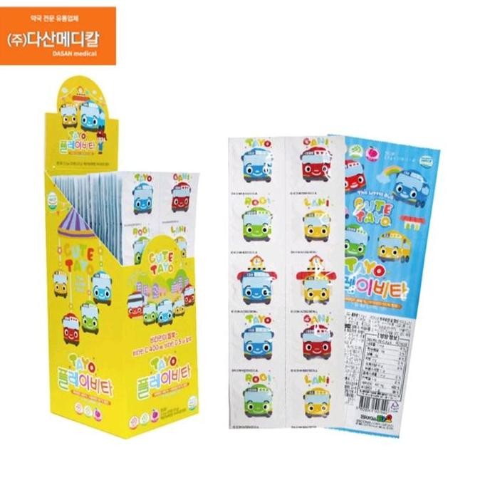 Vitamin Anak Vita Play Tayo Korea Vitamin C, Vitamin D