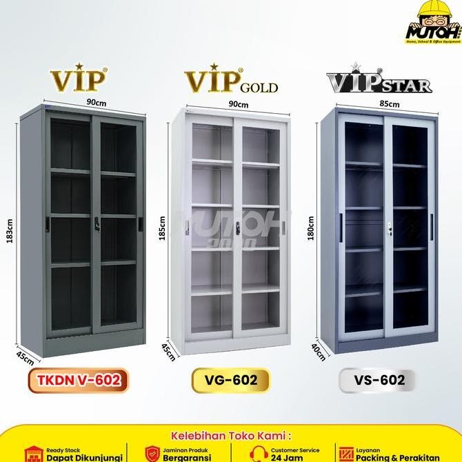 

LEMARI BESI ARSIP 2 PINTU VIP METAL V-602 TKDN Kualitas Original