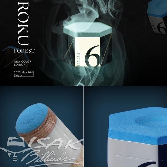 

Kamui Chalk - ROKU Japan Chalks Kapur Biliar Billiard Bilyard Ori Asli Kualitas Original