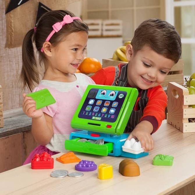 LeapFrog Count Along Cash Register Kualitas Original