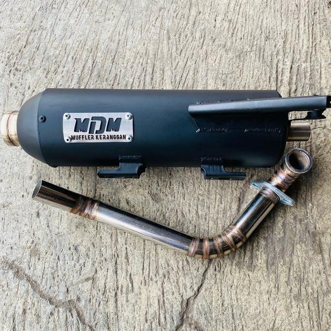 KNALPOT MDM  ENGKER ZEUS BEAT/SCOOPY FI ESP NON KONDOMAN Kualitas Original