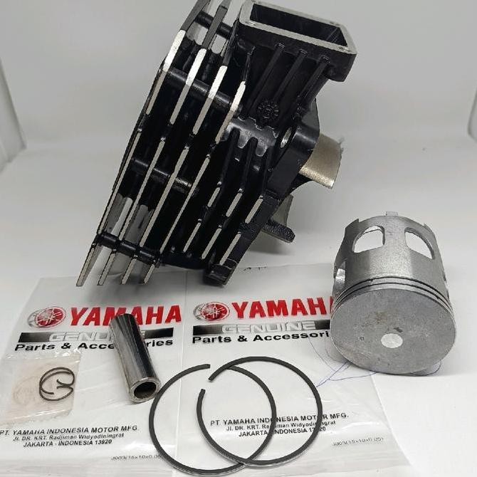 BLOK SEHER ASSY KOMPLIT YP1/YP2 YAMAHA RX KING BARU Motor Motorcycle Piston Kualitas Original