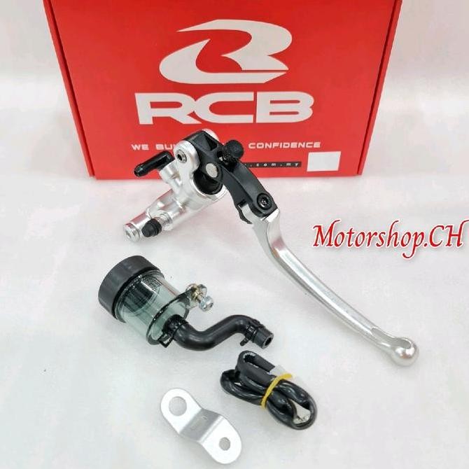 ( READY BIRU ) Master Rem Rcb S1 Kanan Kiri Kopling/Rem 14M Cnc Forged RADIAL Vario Beat Scoopy Geni