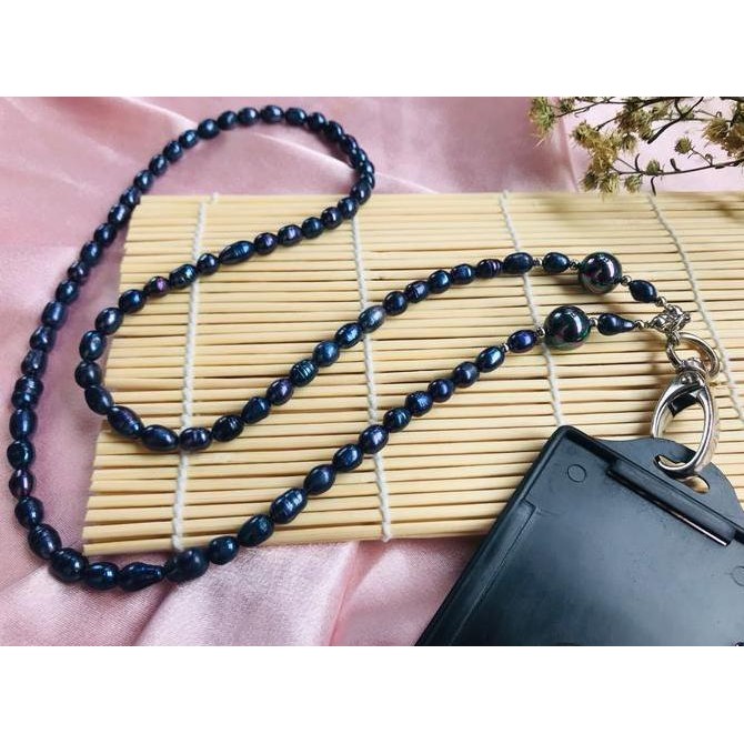 

Strap Lanyard TaKalung Gantungan ID Card Mutiara Air Tawar Kualitas Original