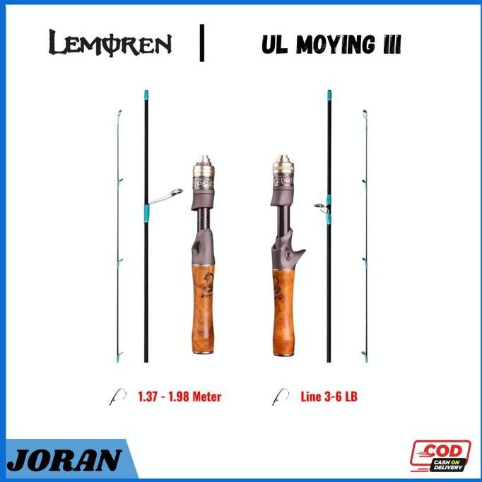 

Terlaris Ghosthunter Lemoren Joran Rod Pancing Ul Moying Iii Ultra-Light Jp038