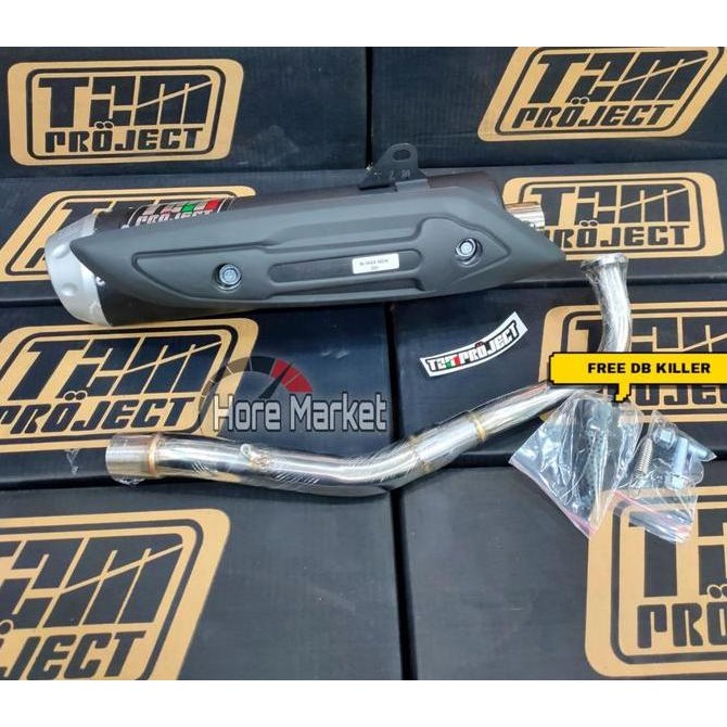 KNALPOT TZM NEW NMAX 155 NEW AEROX 155 2021 2022 2023 KNALPOT STANDAR RACING TZM PROJECT INLET 38MM 